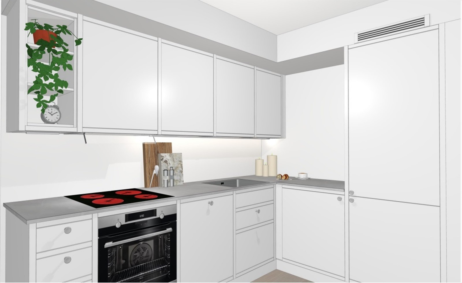 Bilde av kjøkkenet Galleribilde