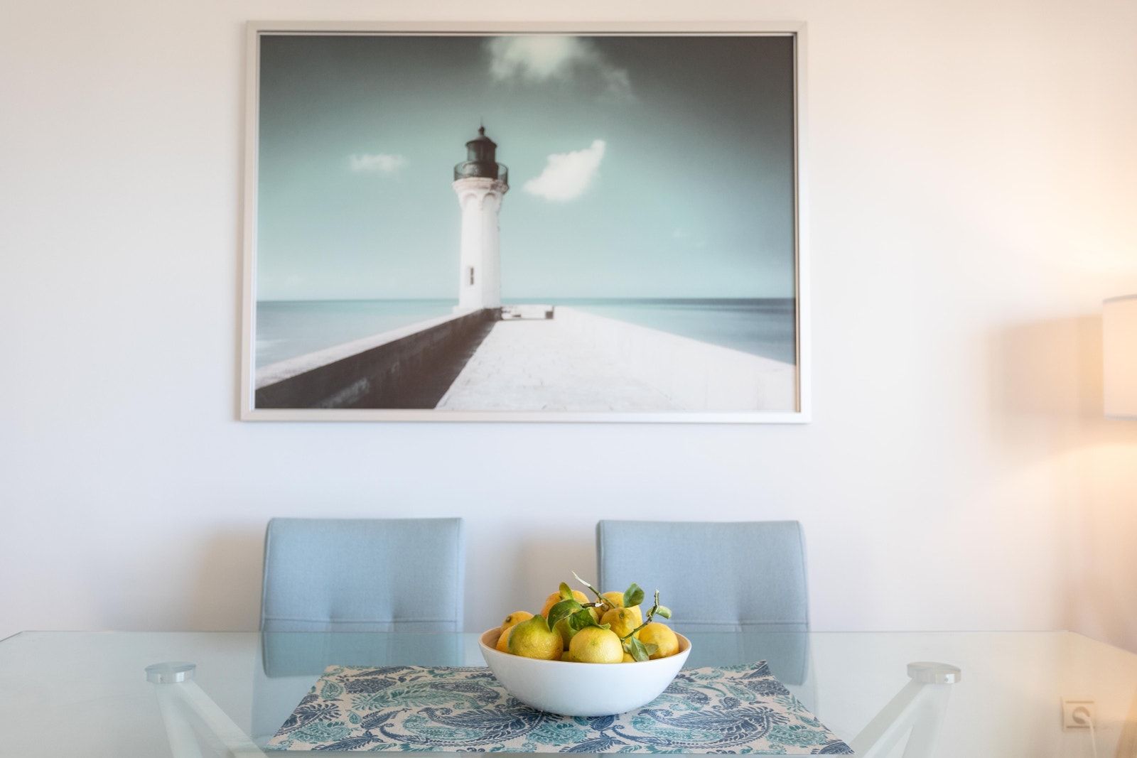 Fyrtårn over spisebordet Galleribilde