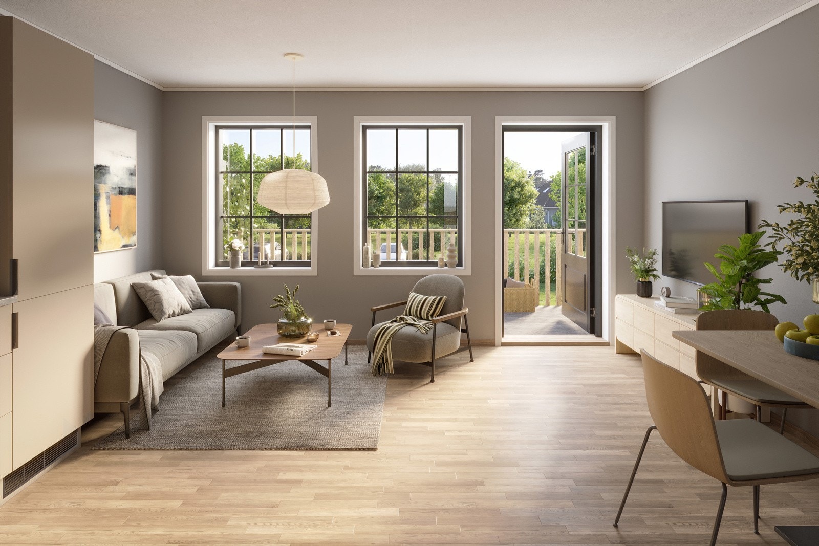 Stue 44m2 Galleribilde