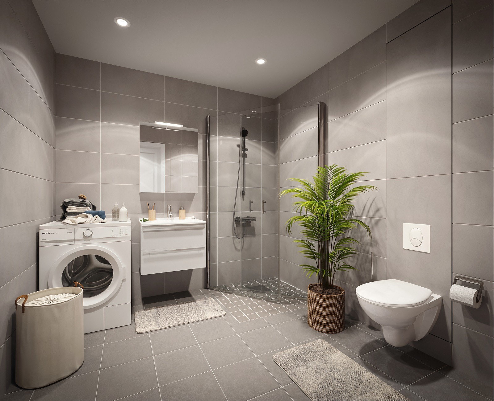 Bad 74m2 Galleribilde