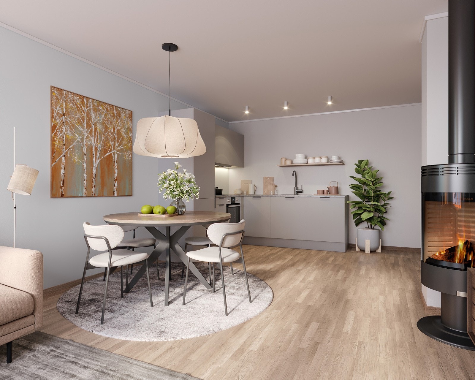 Kjøkken 60m2 Galleribilde