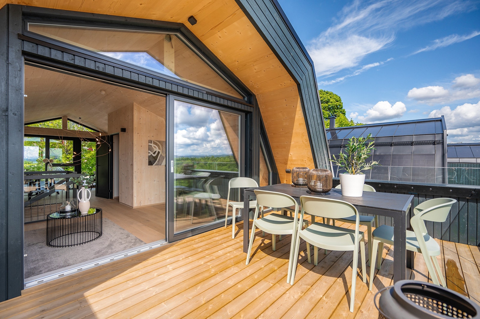 Takterrasse Galleribilde