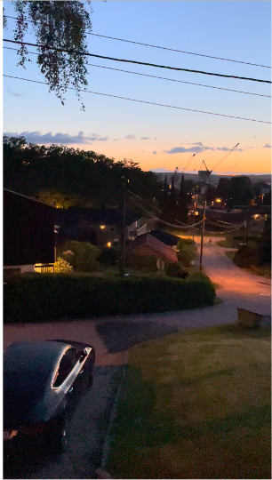 Deilig ro på terrassen - solnedgang -. Egen hage på baksiden hus komplett møblert.. Galleribilde