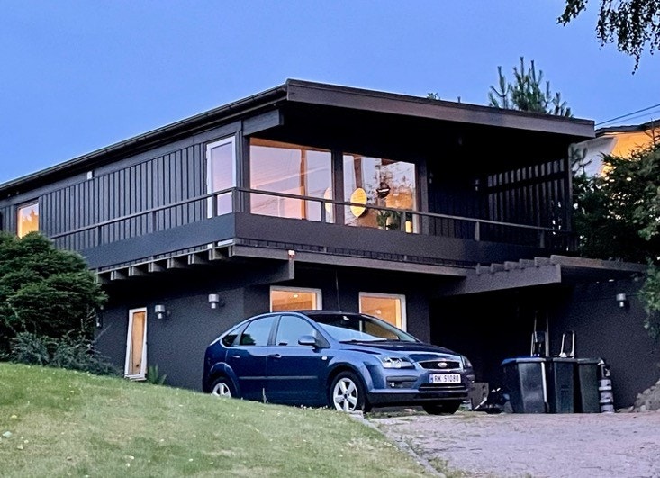 Spennende funkisvilla fra `65 Galleribilde