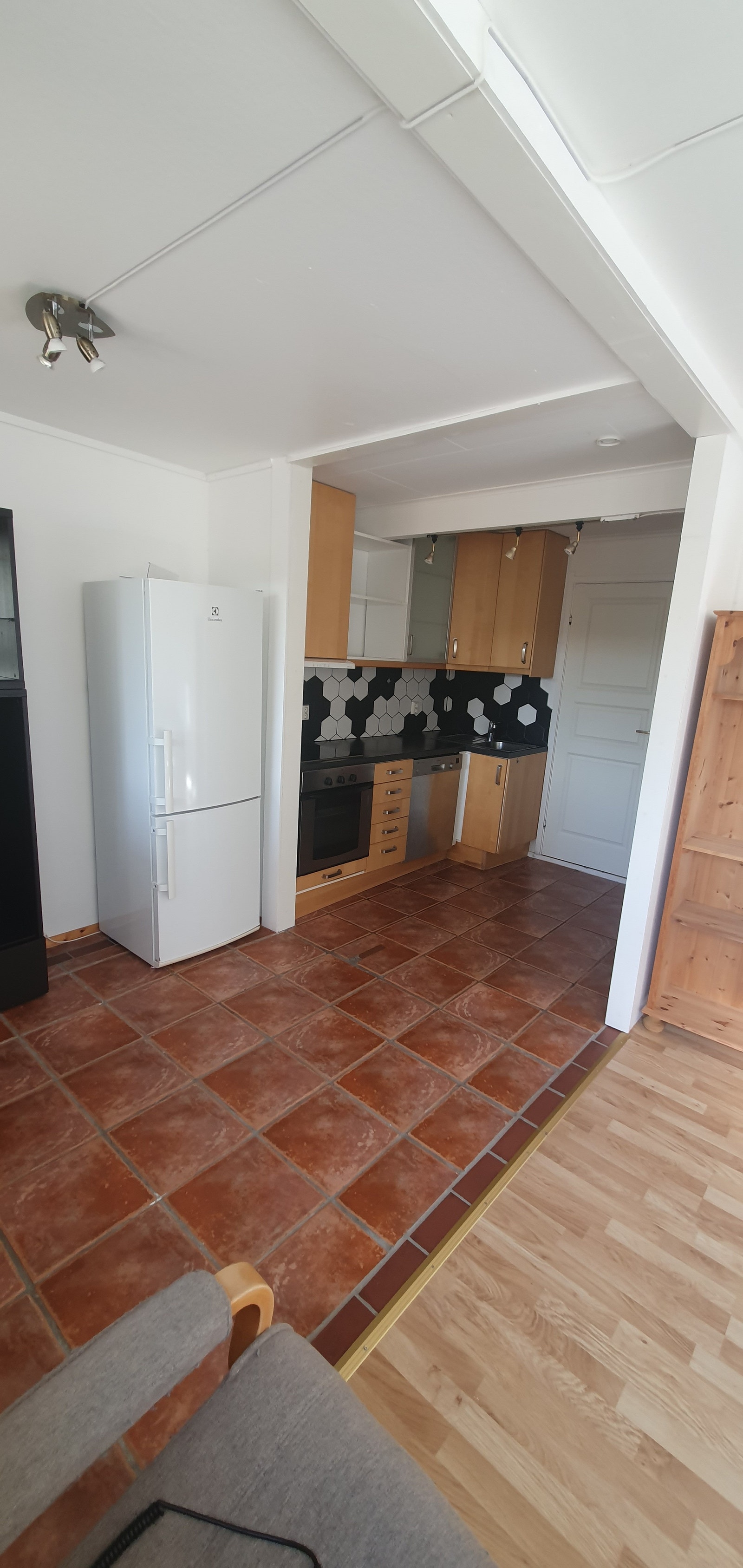 Dette kjøkkenet vil bli byttet ut. Galleribilde