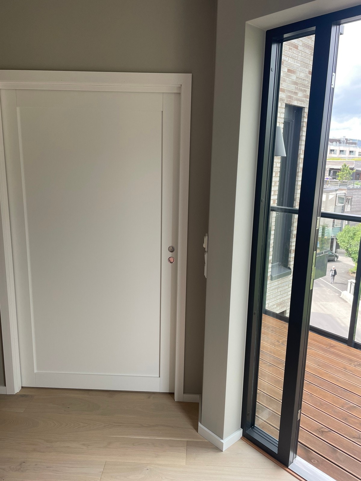 Skyvedør inn til soverom Galleribilde