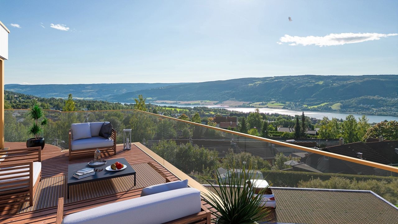 Illustrasjon fra 3. etasje, avvik vil forekomme. Galleribilde