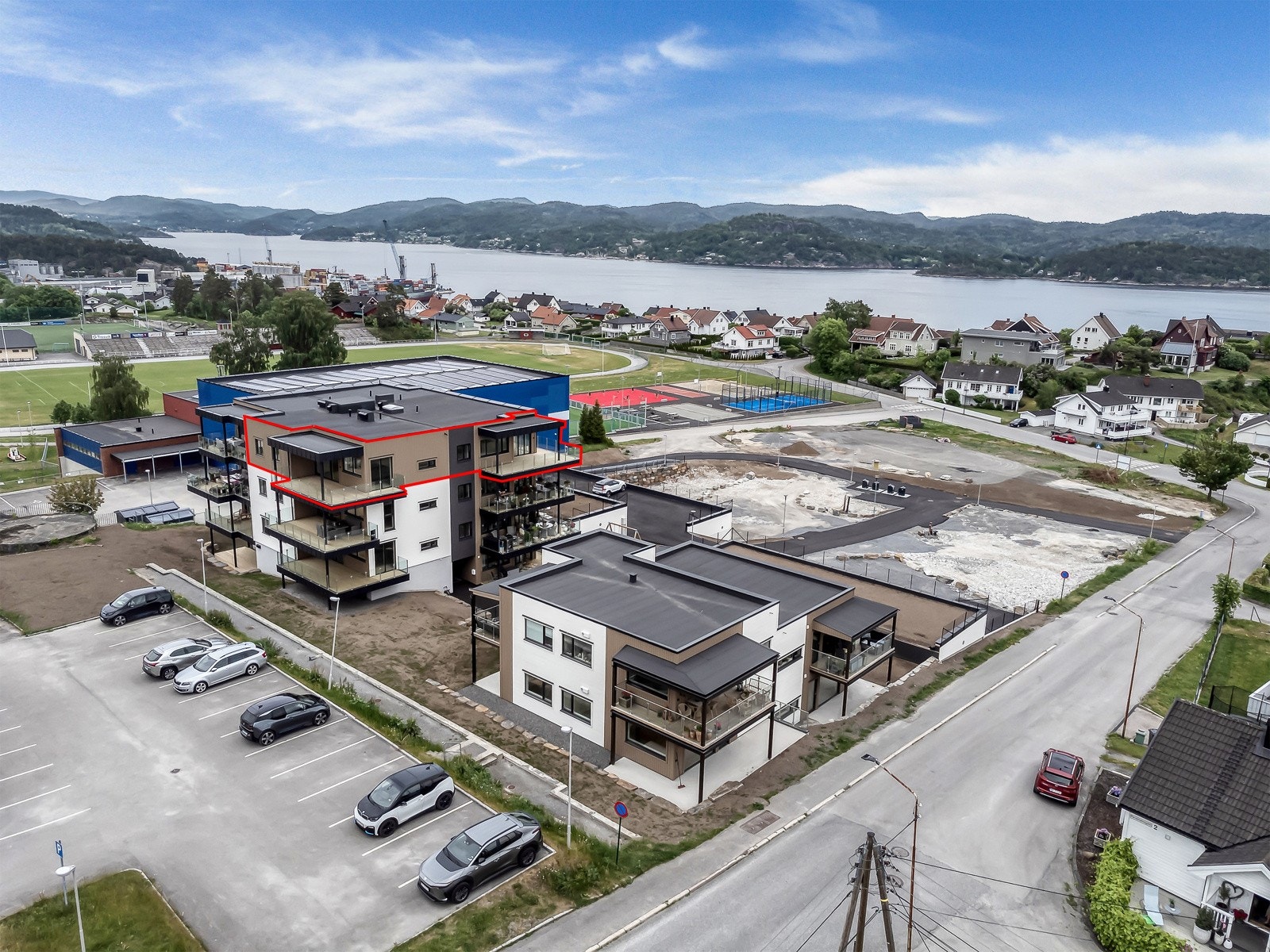 Vekommen til leilighet nr 14 i Brevik Terrasse på "toppen" av Brevik. Galleribilde