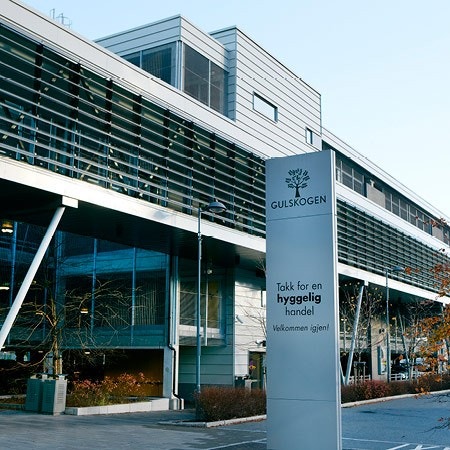 Gulskogen kjøpesenter 300 m unna Galleribilde