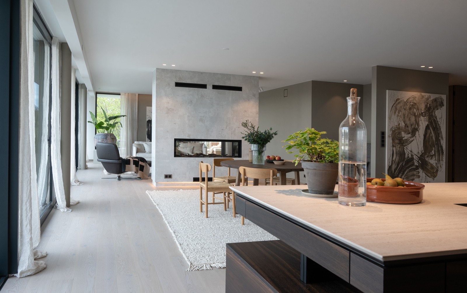 Det er brukt lysdesigner for å skape en god lysløsning og atmosfære Galleribilde