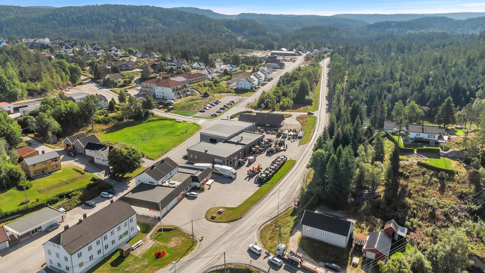 Bilde viser sentrum Galleribilde