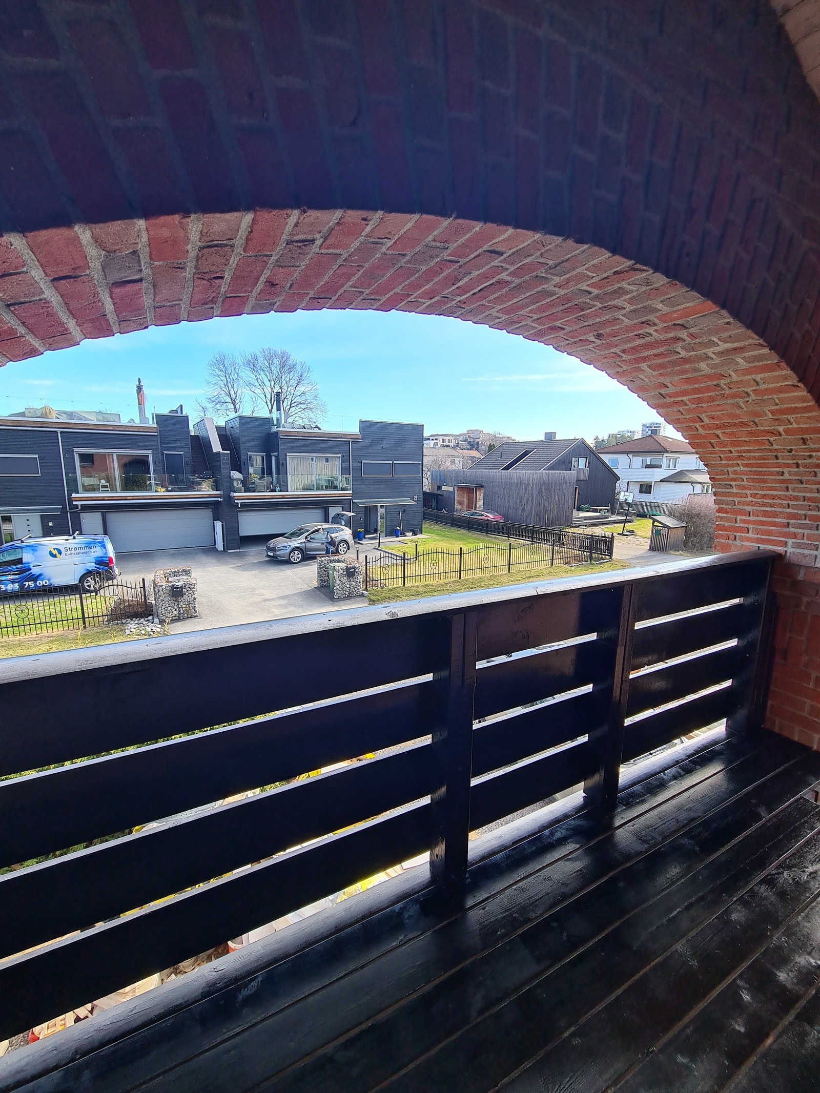 Utsikt fra Balkong Galleribilde