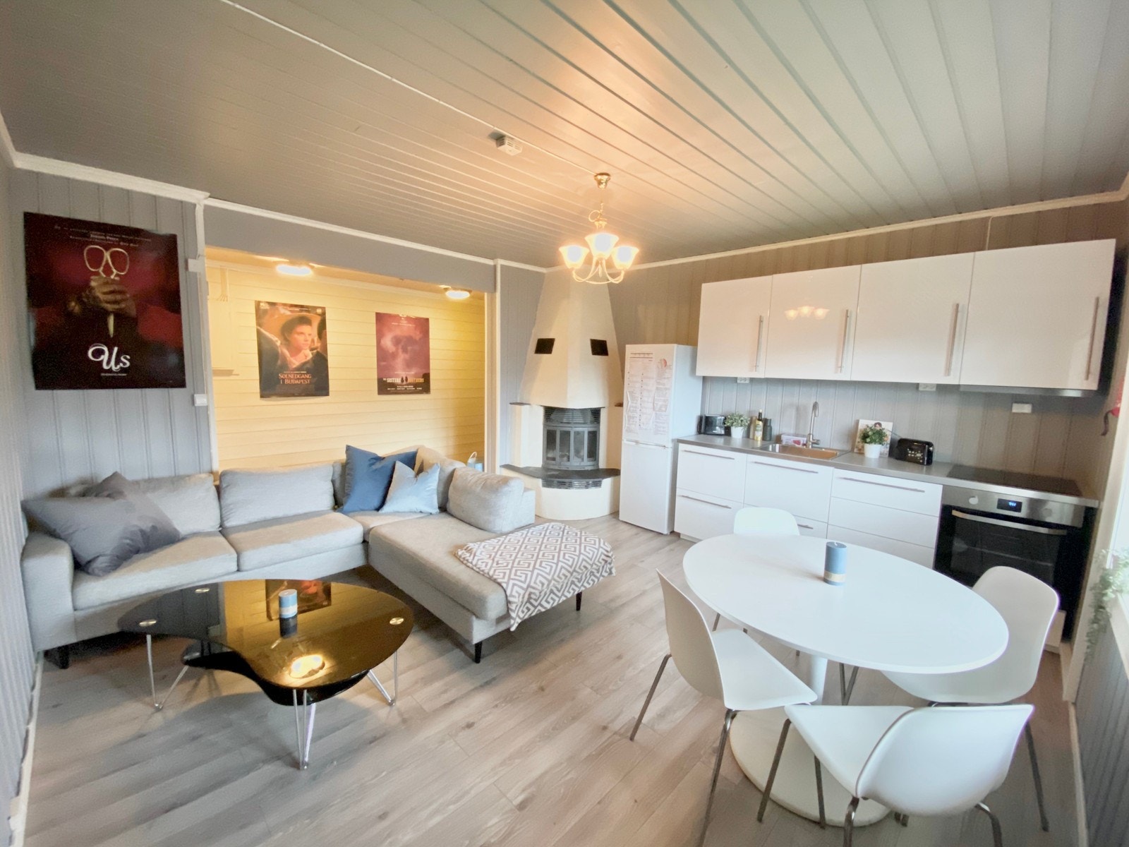Stue med spiseplass Galleribilde