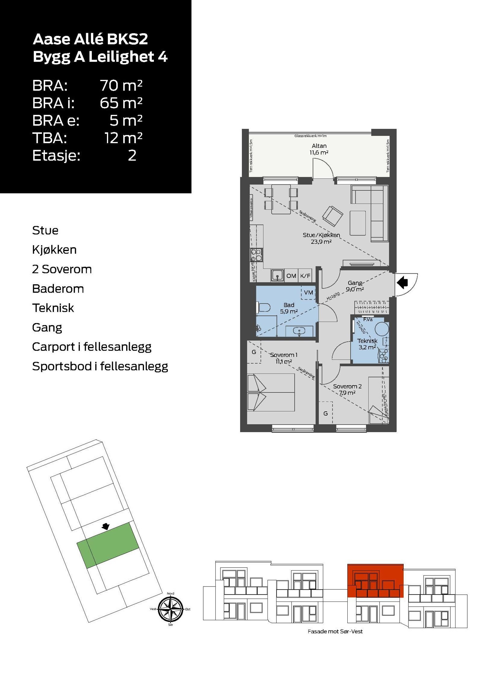 Plantegning Galleribilde