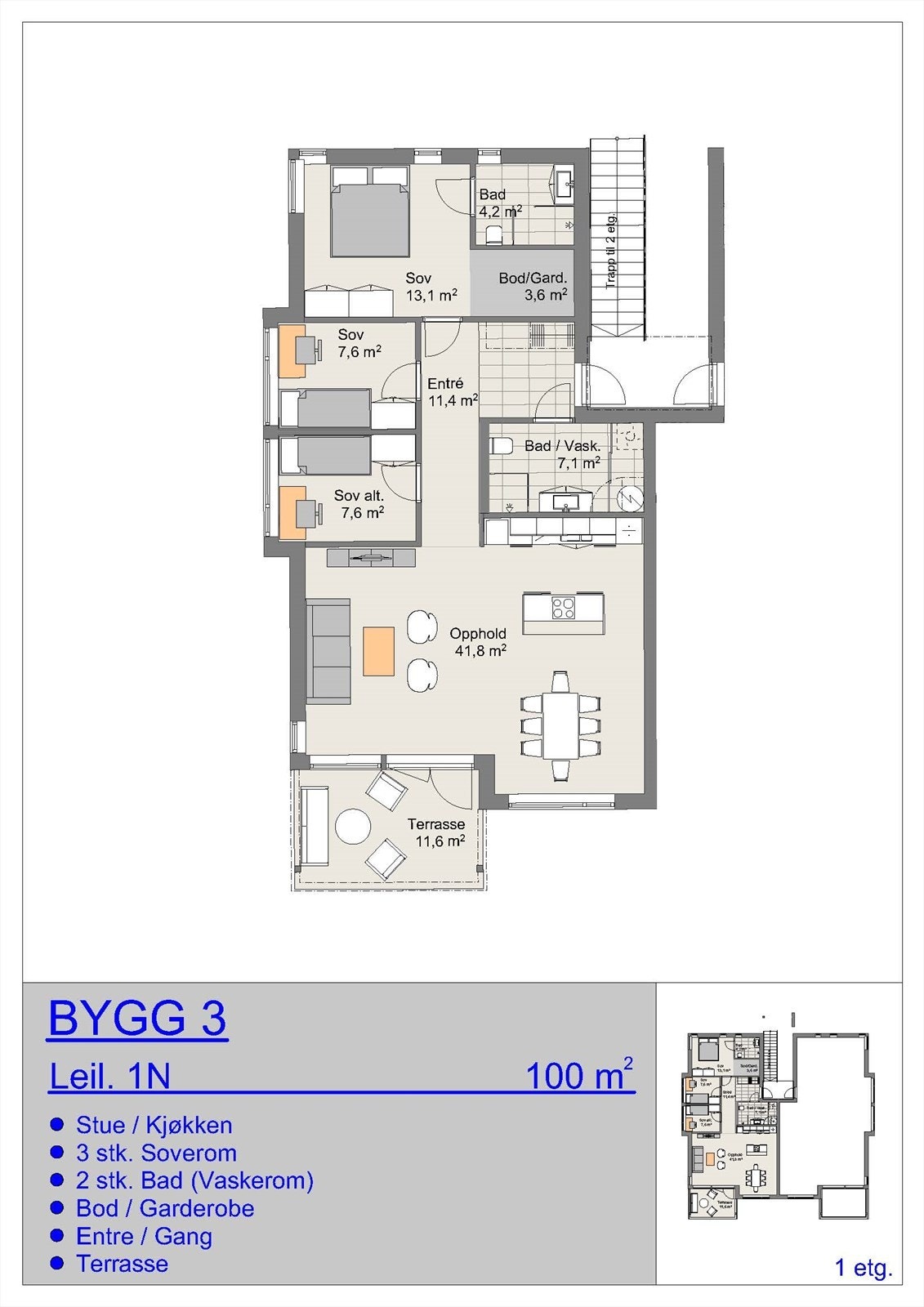 Bygg 3 - Leil 1N.jpg Galleribilde