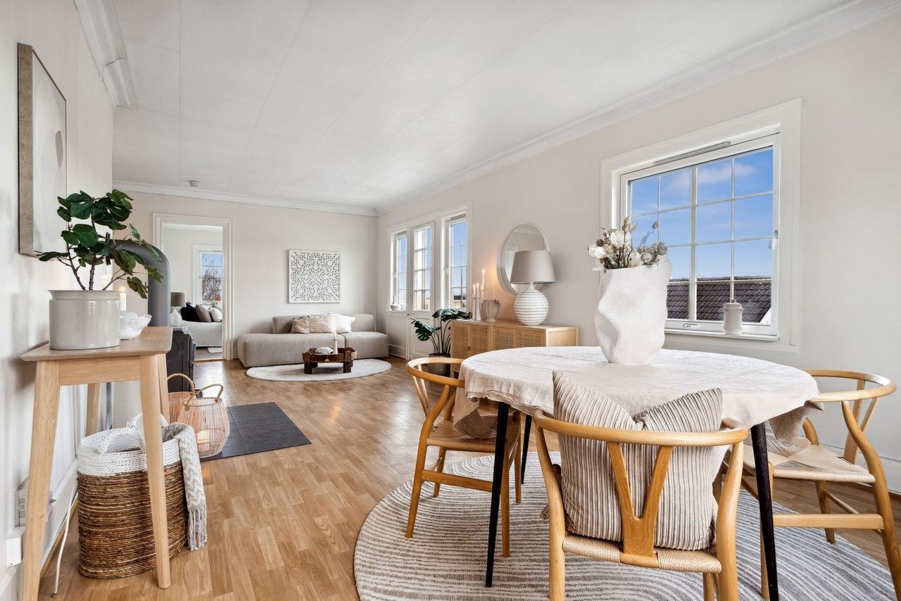 Romslig stue Galleribilde