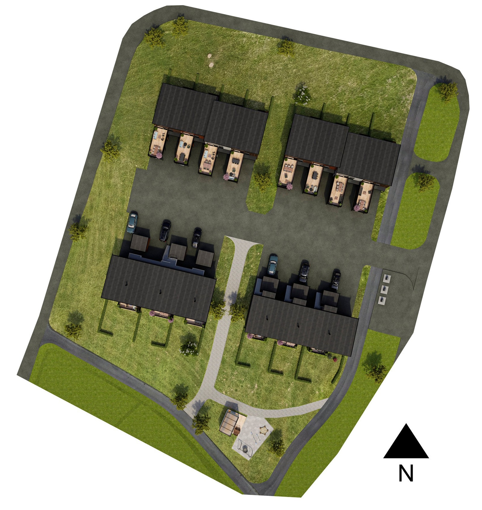 Tomteplan Galleribilde