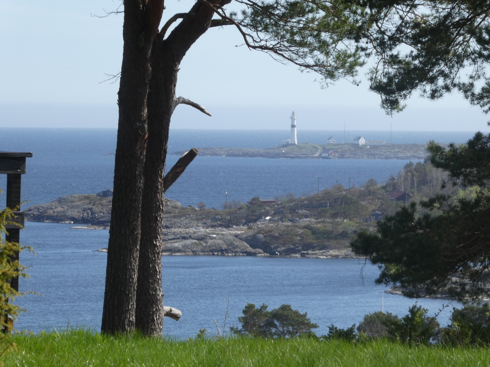 Utsiktsbilde fra tomten Galleribilde