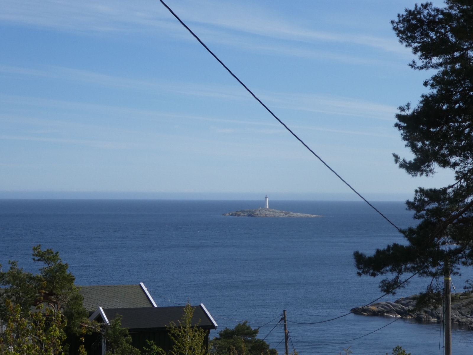 Utsiktsbilde fra tomten Galleribilde