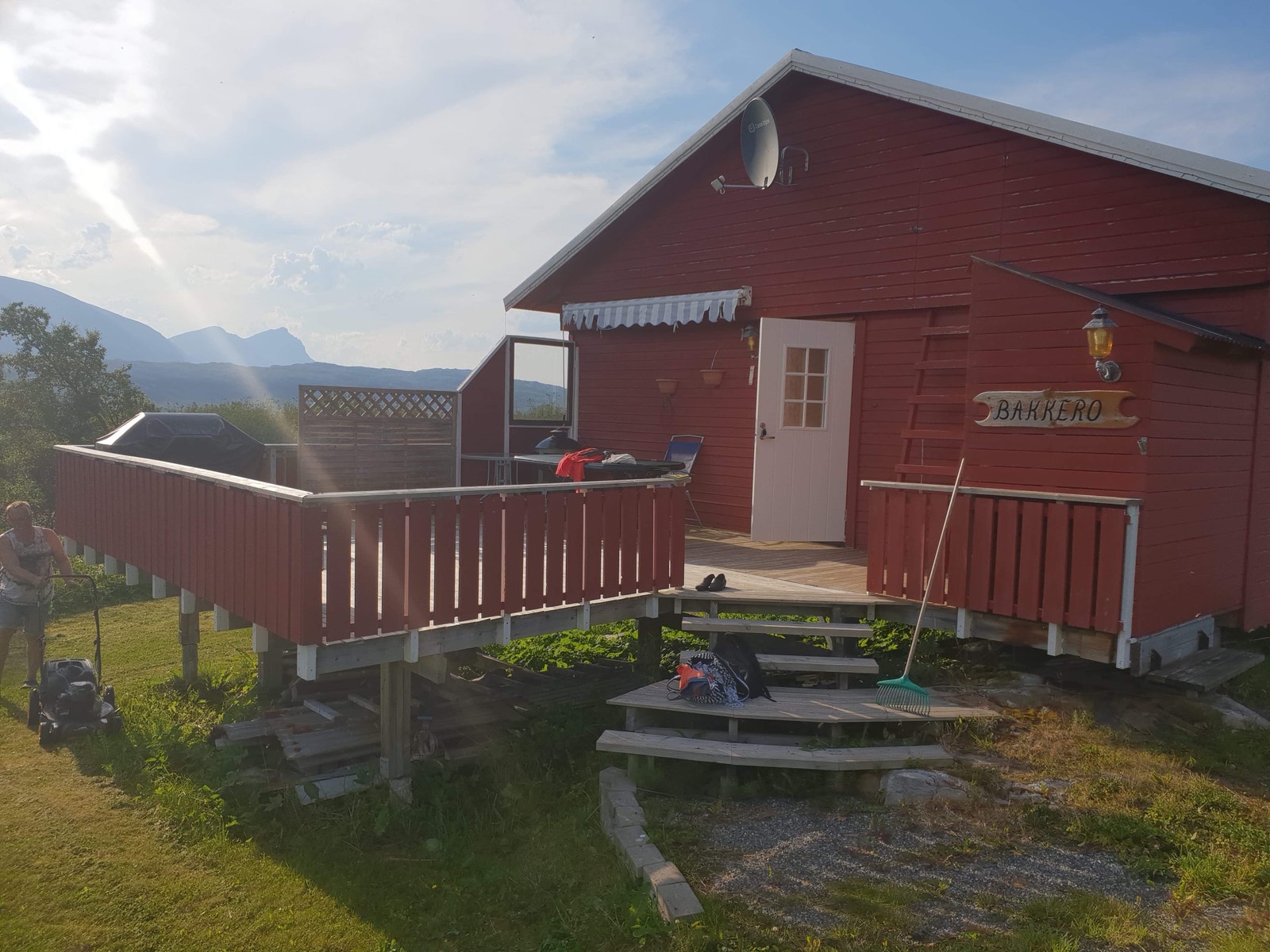 Inngang/Terasse Galleribilde
