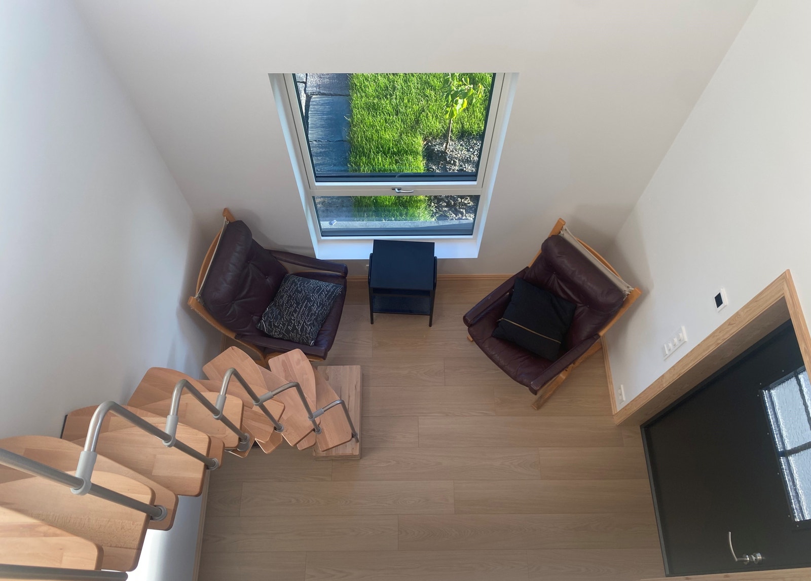 Fra hems ned til stue Galleribilde