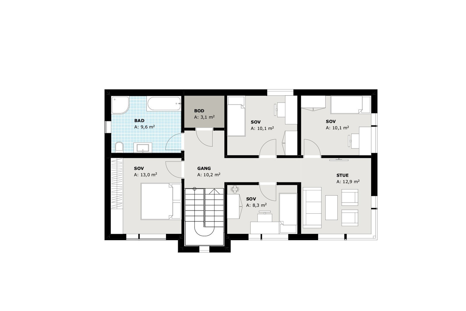 Nupen - 2. etasje Galleribilde