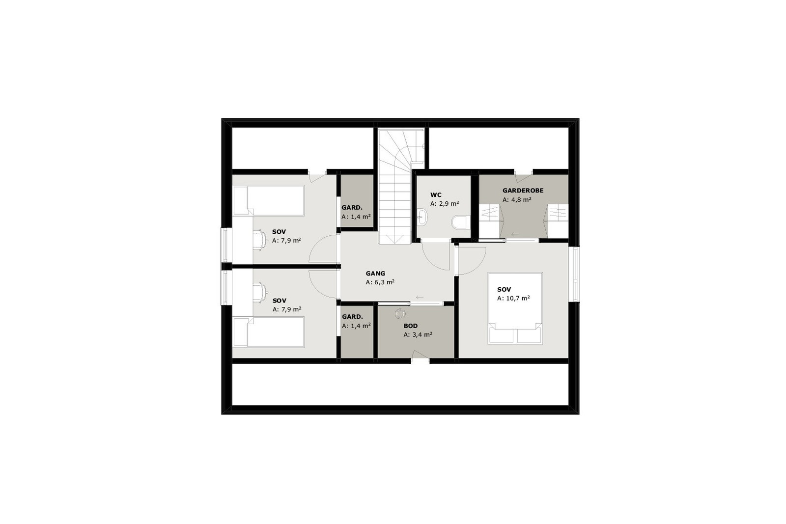 Tua - 2. etasje Galleribilde