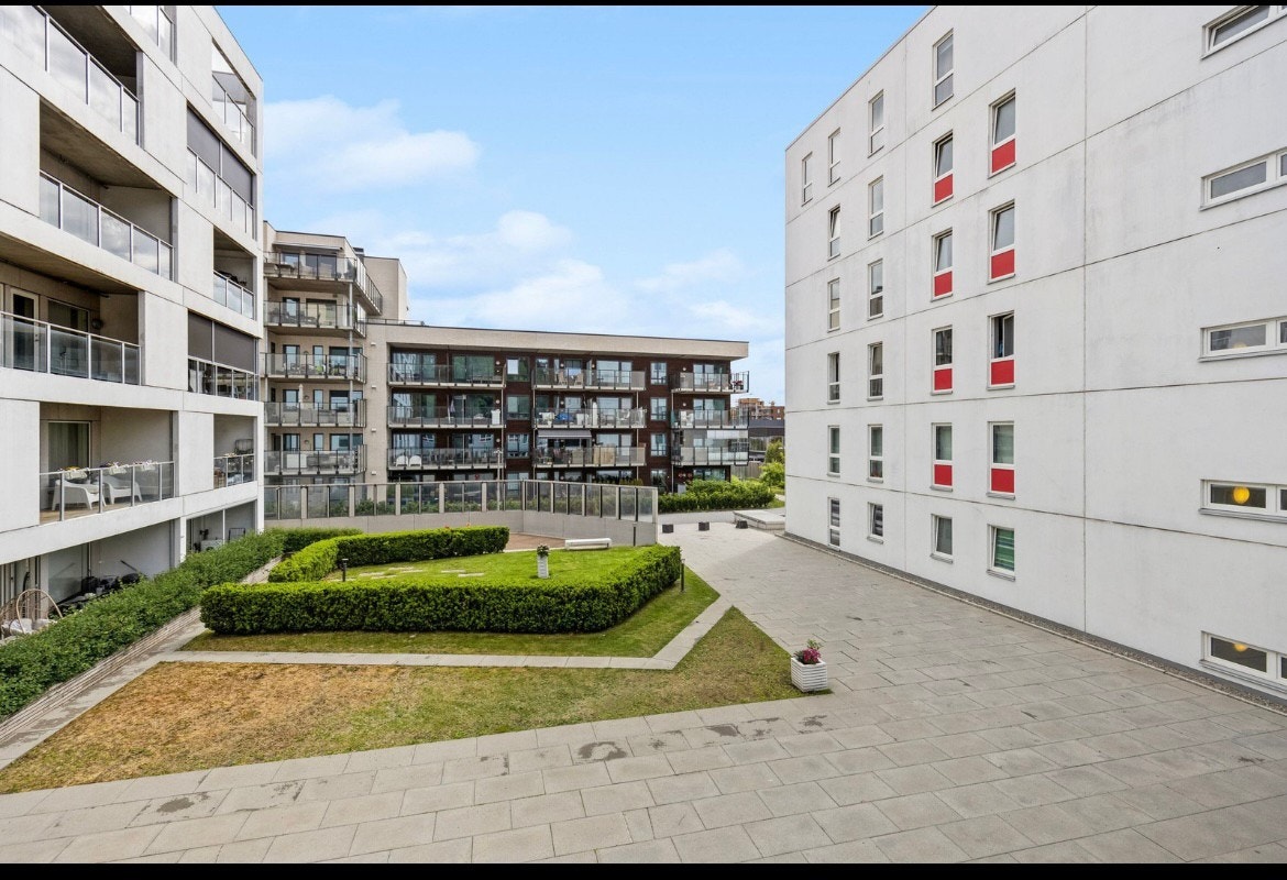 Bakgård Galleribilde