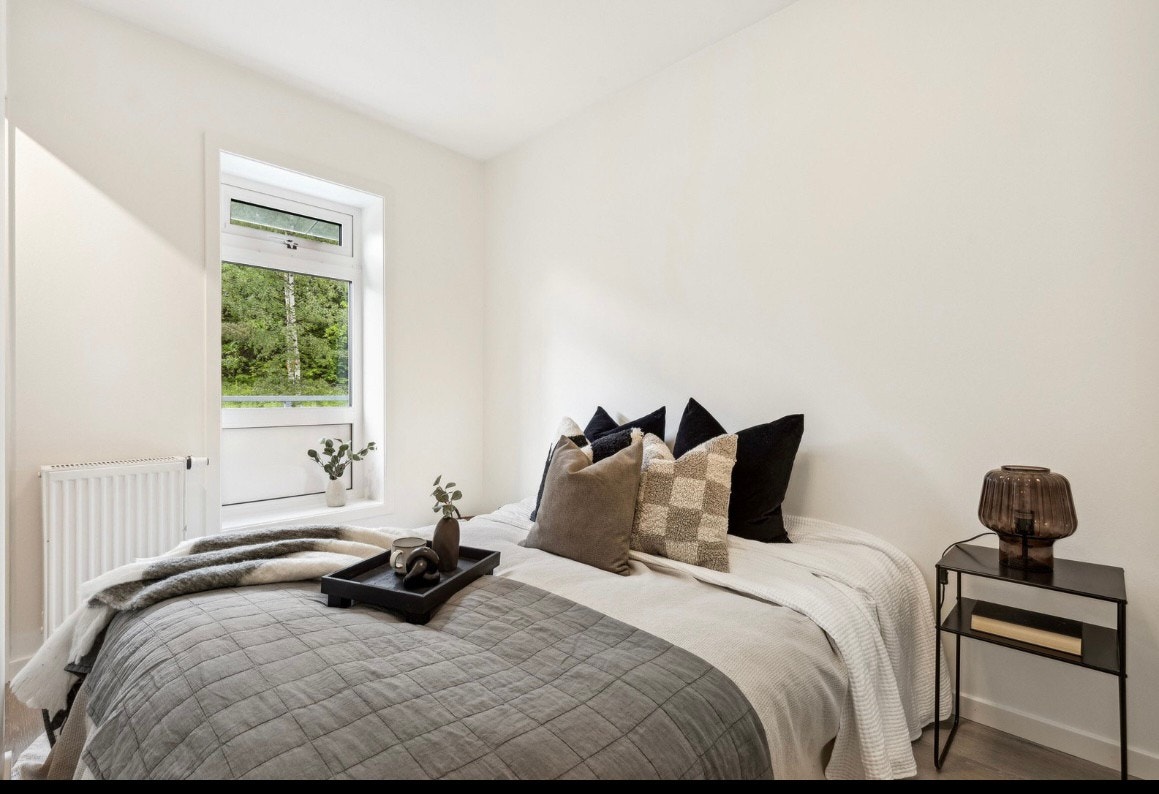 Soverom - plass til dobbeltseng Galleribilde