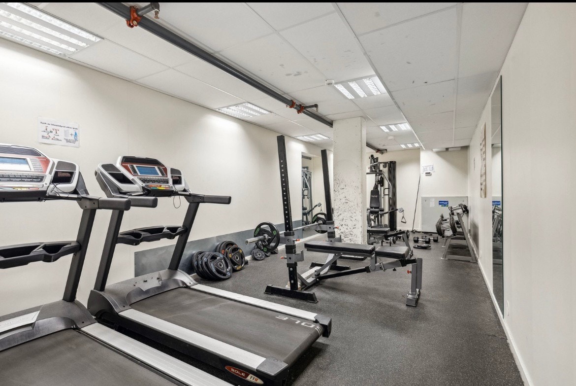 Felles treningsrom for beboere Galleribilde