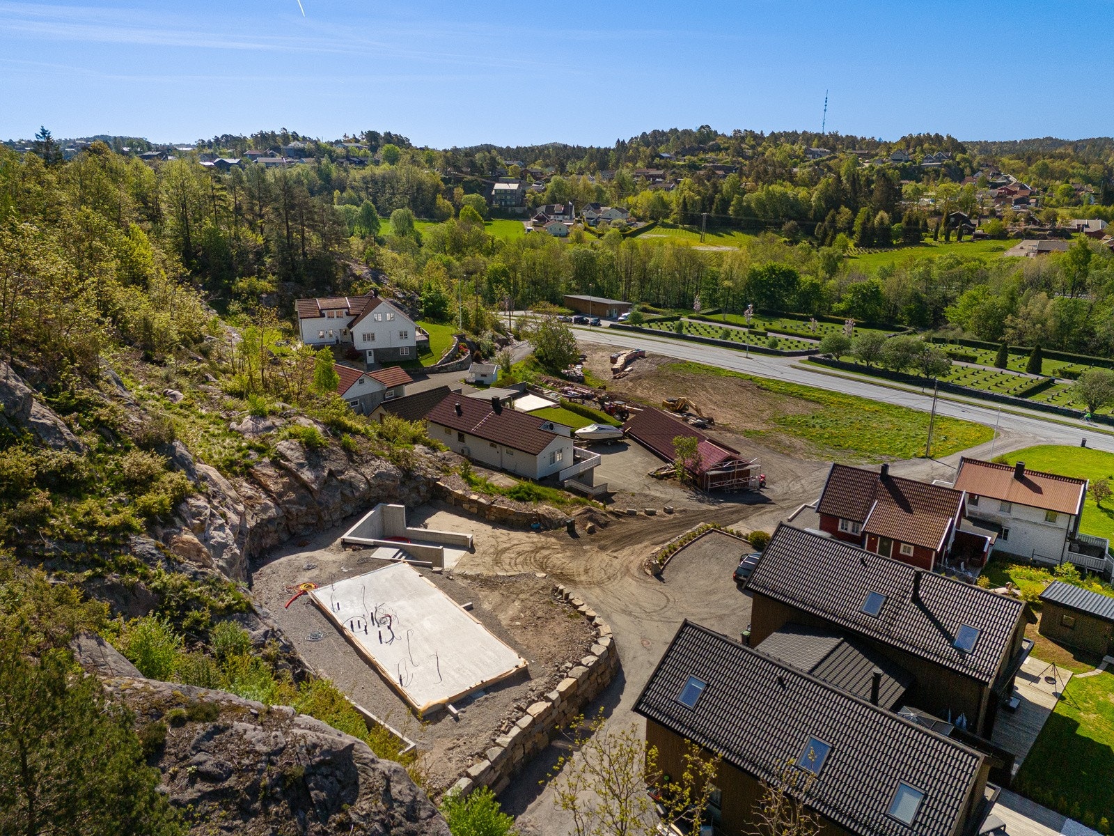 Opparbeidet tomt Galleribilde