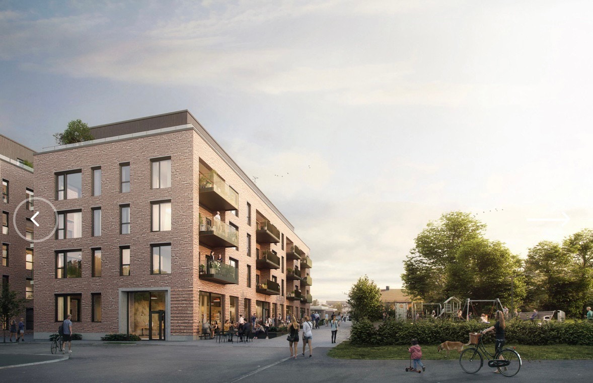 Utsikt mot Guderudparken Galleribilde