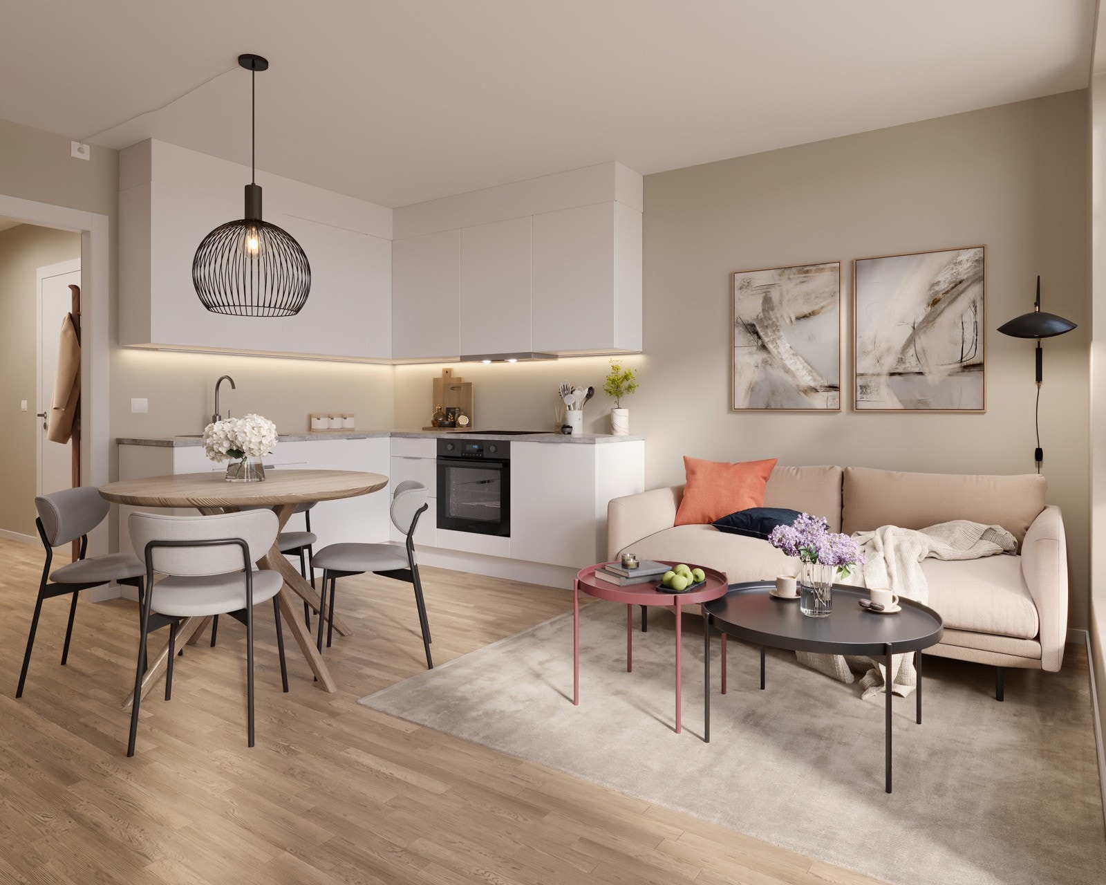 Godt planlagte 2-roms selveierleiligheter finner du mange av i Møllestrøket. Galleribilde