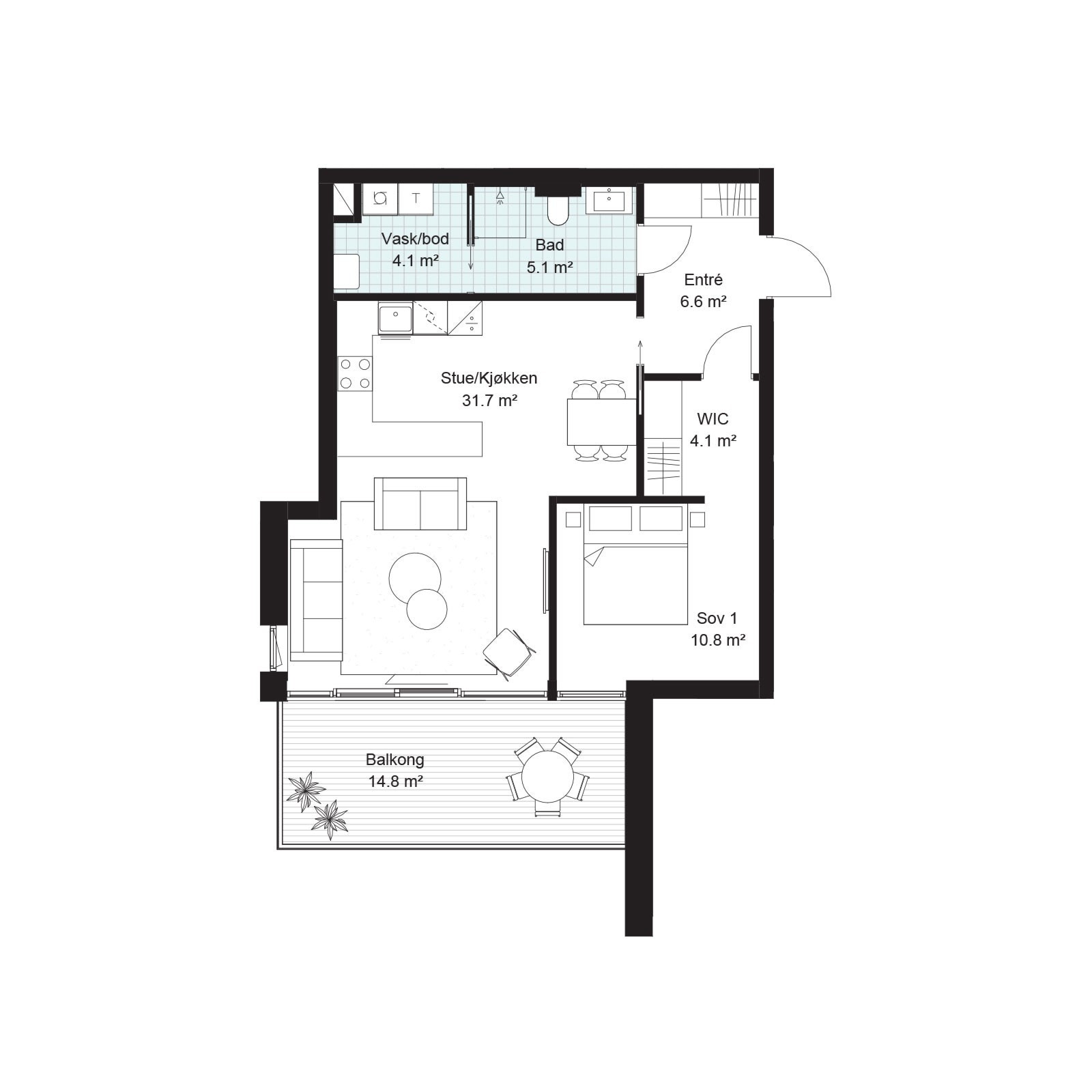 H0202 Plantegning Galleribilde