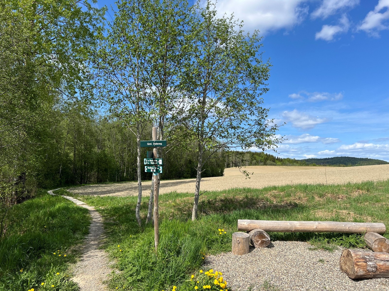 Kort vei til flere fine turstier. Galleribilde