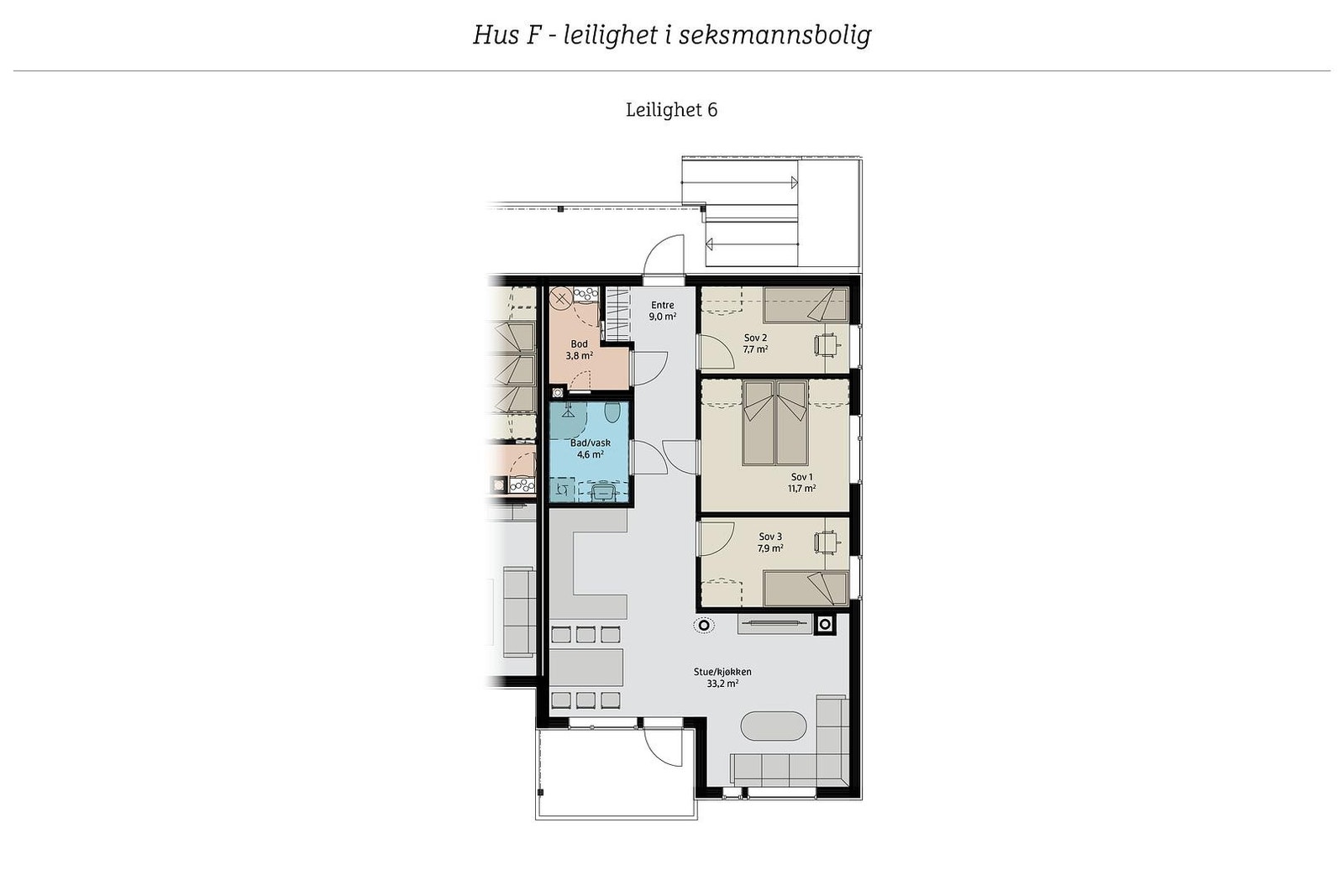 Leilighet F6 Galleribilde