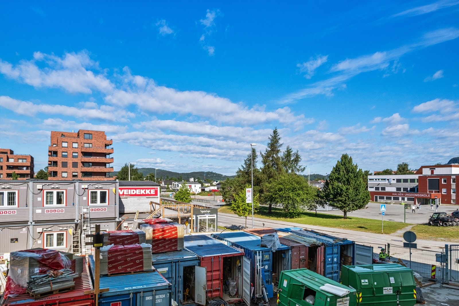 Utsiktsbilde fra 2. etasje - kun for å vise illustrasjon av høyde Galleribilde