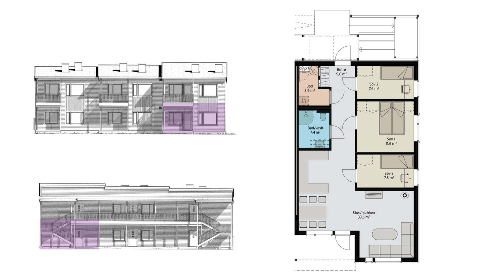 Plantegning F3 Galleribilde