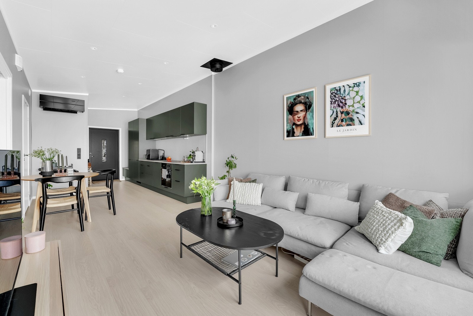 Bilde fra lignende prosjekt med samme materialvalg. Galleribilde