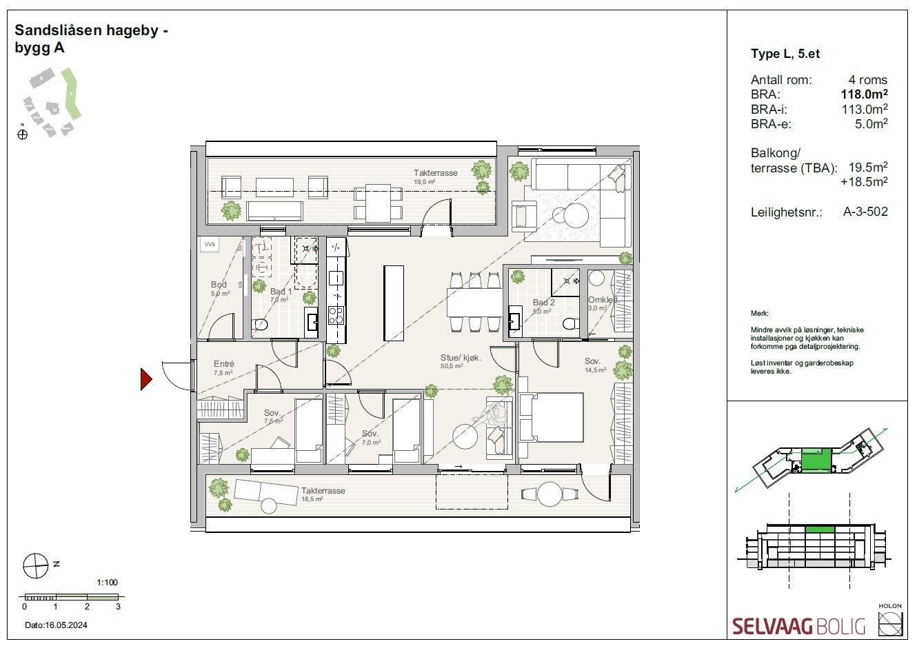 A-3-502, Type L, 5.etg. Galleribilde