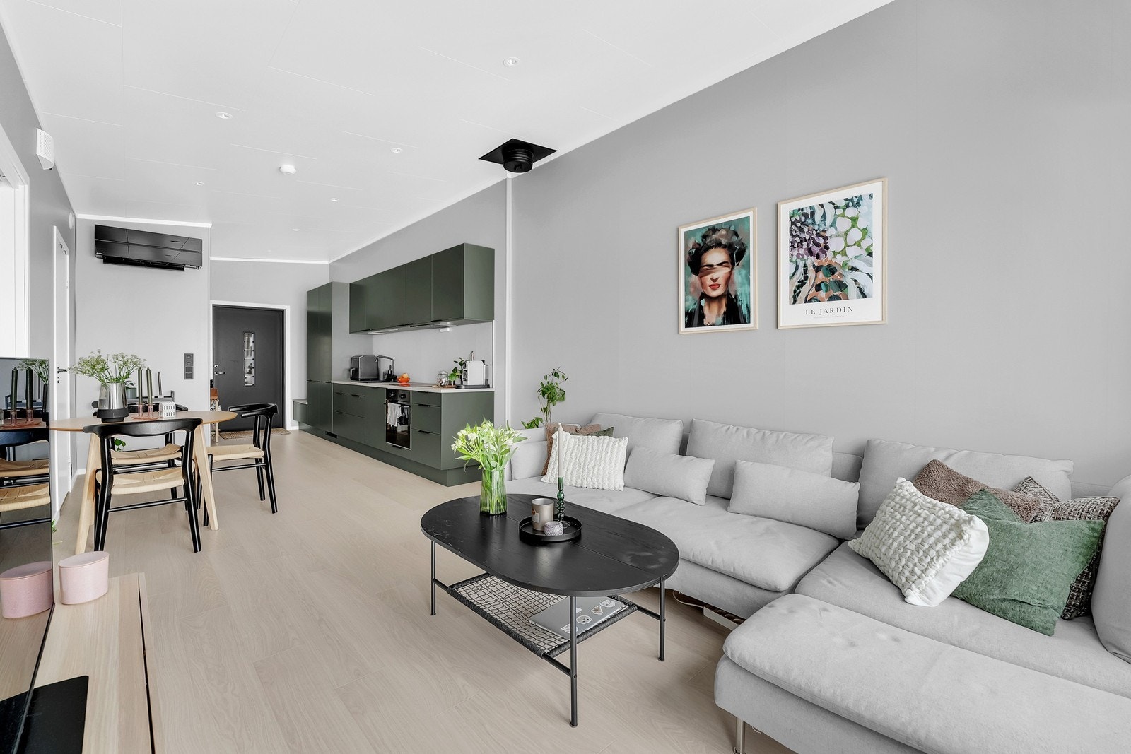 Bilde fra lignende prosjekt med samme materialvalg. Galleribilde