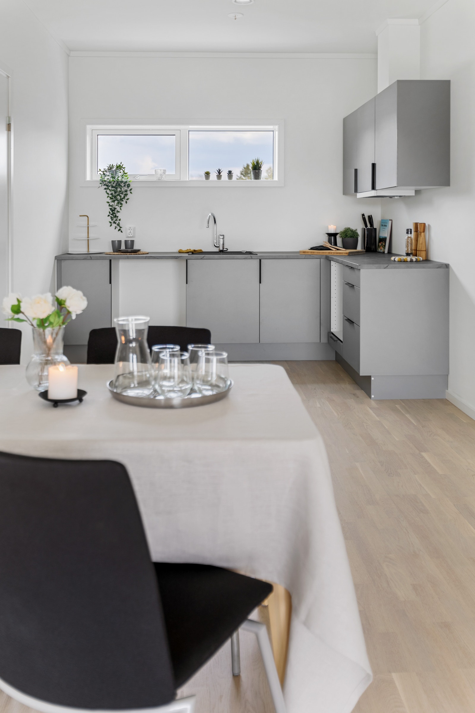 Åpen kjøkken/stue løsning Galleribilde