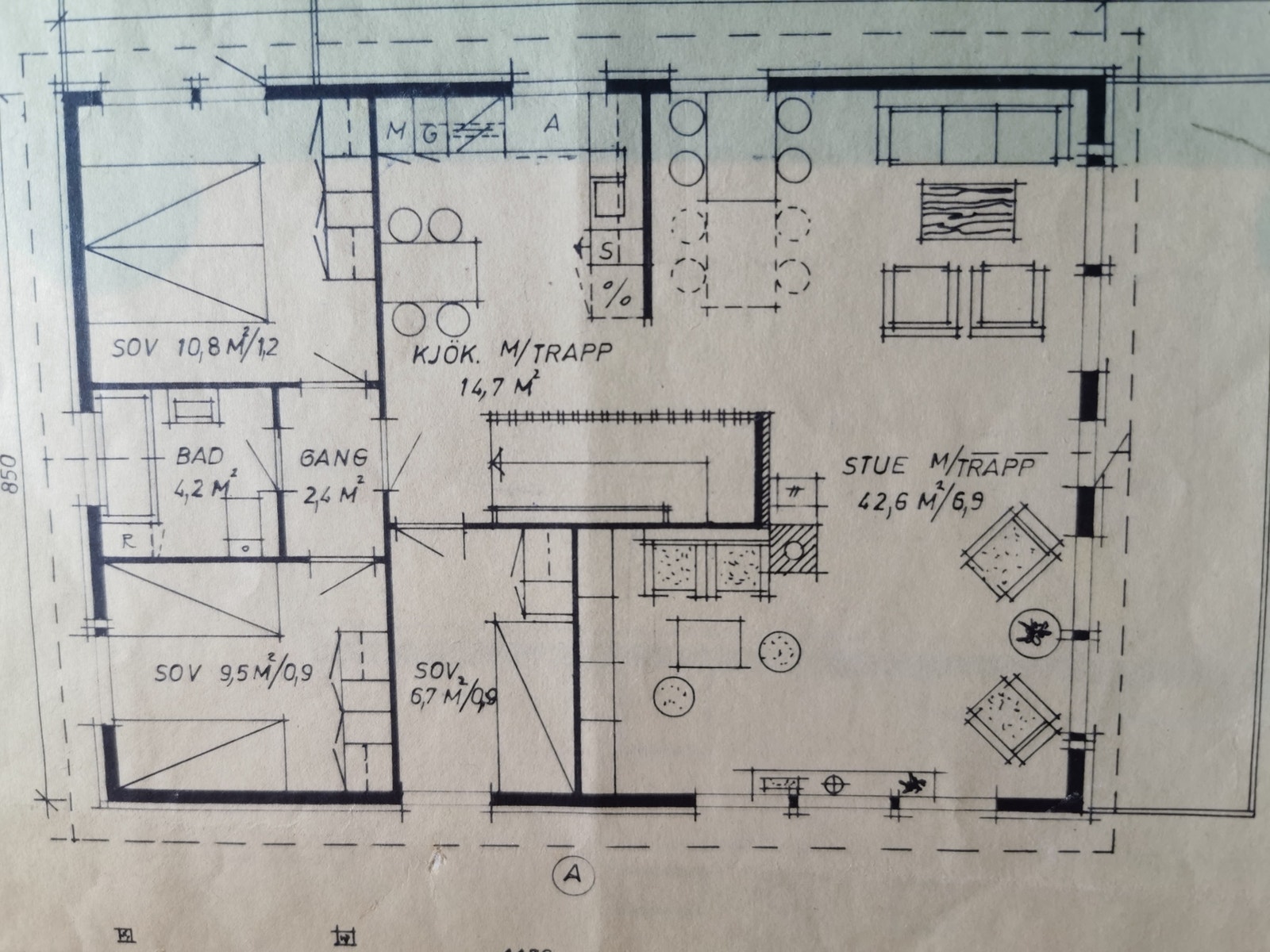 Hovedleilighet 2. etasje. Galleribilde