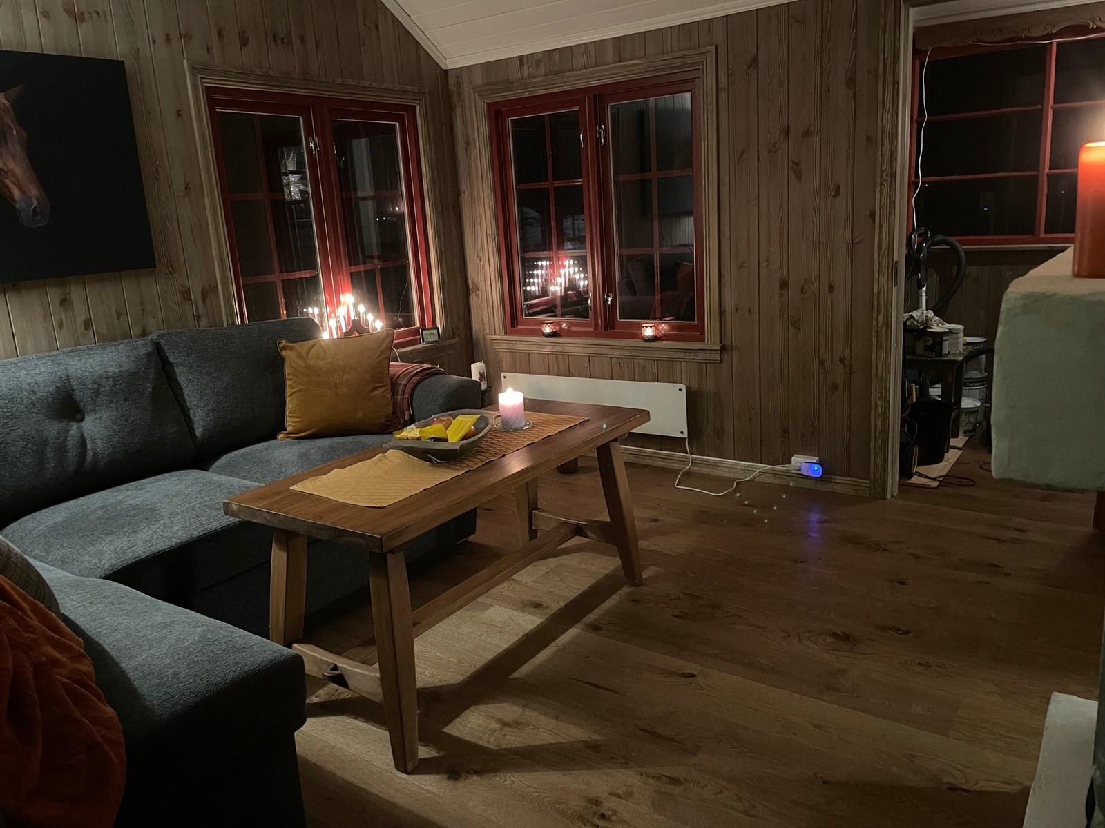 Godt utnyttet og lun liten stue Galleribilde