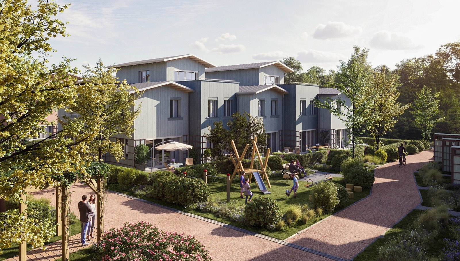 Gode uterom og møteplasser for store og små. Galleribilde