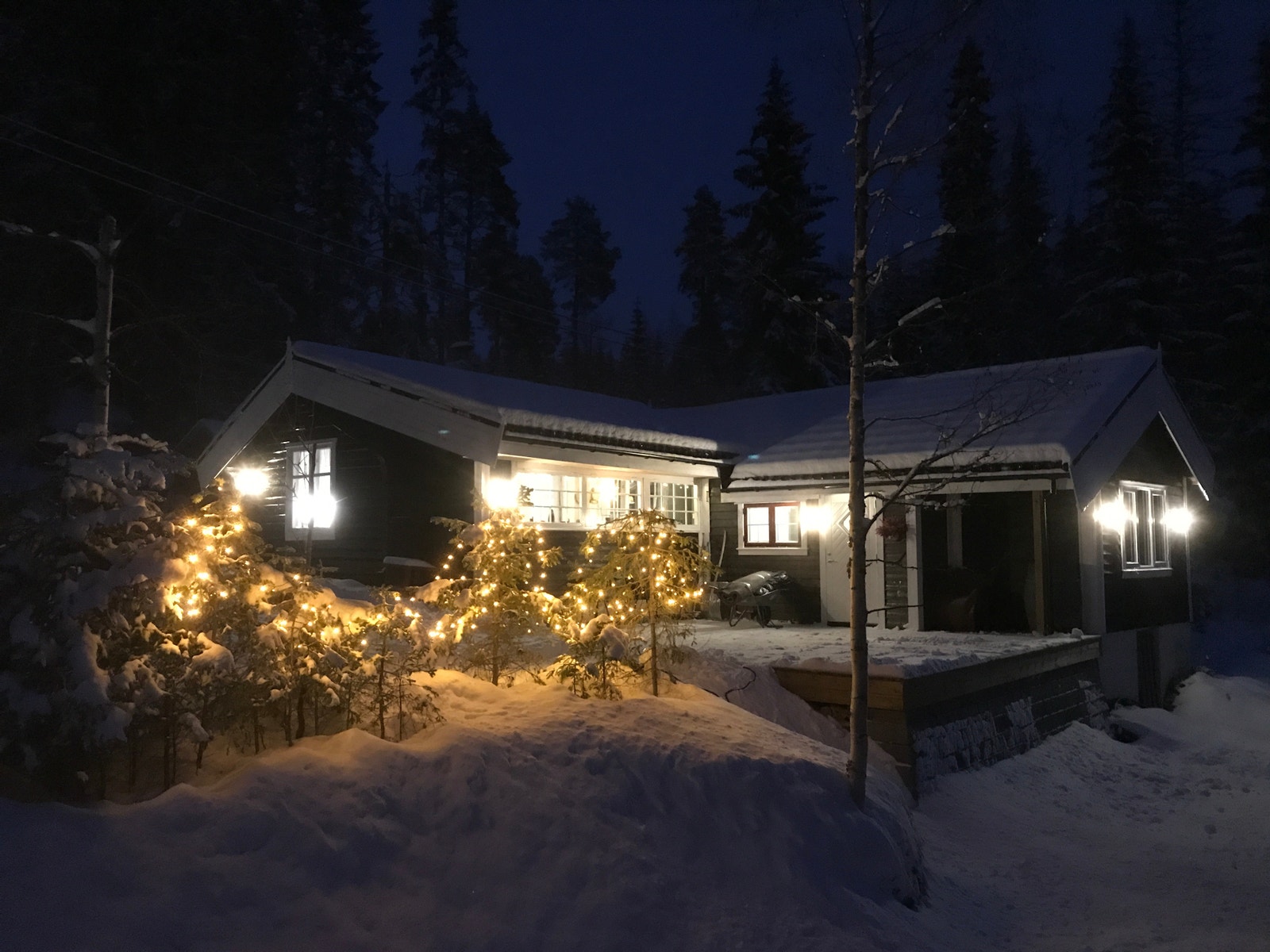 Jul i hytte 405 Galleribilde