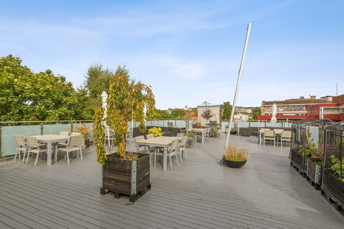 Felles takterasse Galleribilde