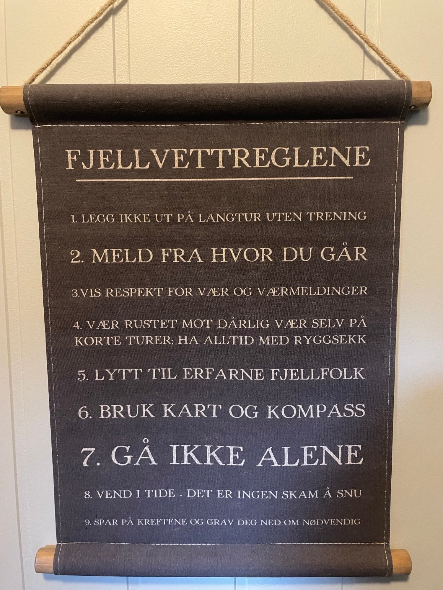 Fjellvettregler Galleribilde