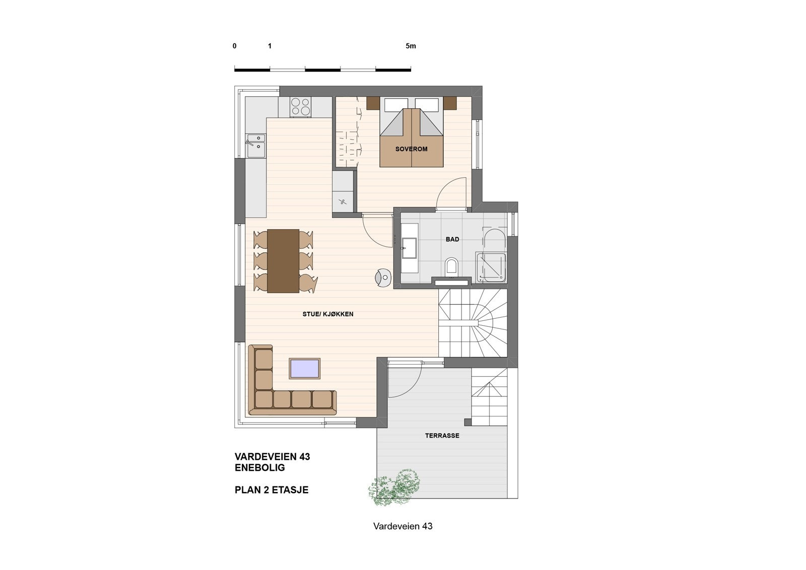 Plan 2. etasje Galleribilde