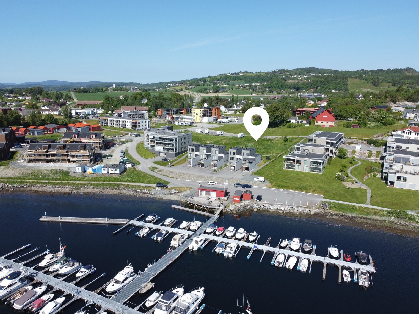 Plassering neste trinn leilighetsblokk Nessåkeren Galleribilde